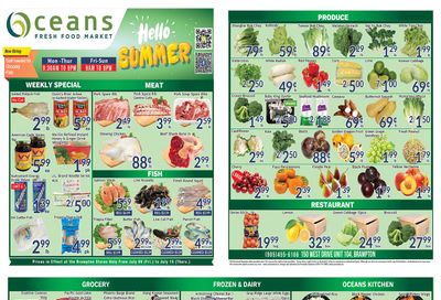 Oceans Fresh Food Market (Brampton) Flyer July 9 to 15