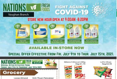 Nations Fresh Foods (Vaughan) Flyer July 9 to 15
