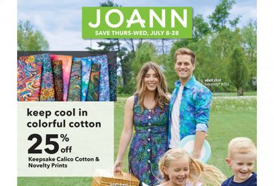 JOANN Weekly Ad Flyer July 8 to July 28