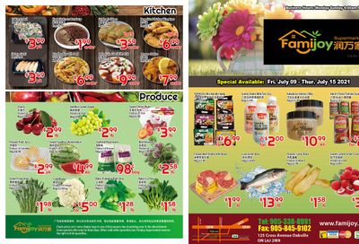 Famijoy Supermarket Flyer July 9 to 15