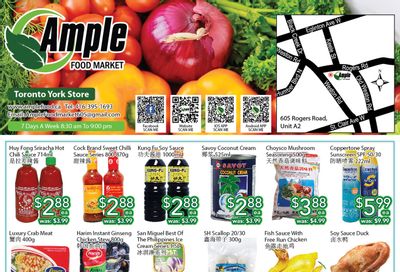 Ample Food Market (North York) Flyer July 9 to 15