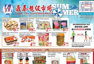 Tone Tai Supermarket Flyer July 9 to 15
