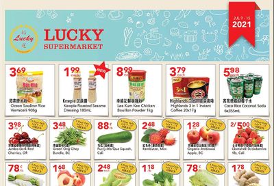 Lucky Supermarket (Calgary) Flyer July 9 to 15