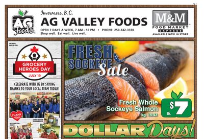 AG Foods Flyer July 9 to 15