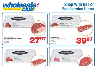 Real Canadian Wholesale Club Food Service Flyer July 9 to 29