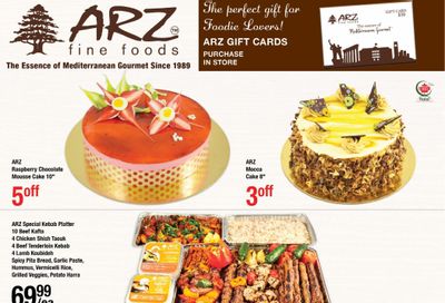 Arz Fine Foods Flyer July 9 to 15