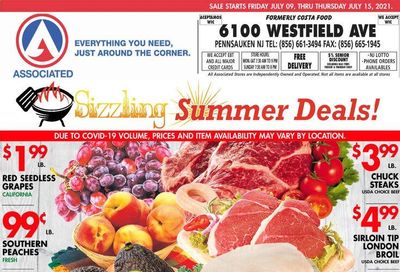 Associated Supermarkets (NY) Weekly Ad Flyer July 9 to July 15