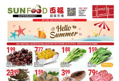 Sunfood Supermarket Flyer July 9 to 15