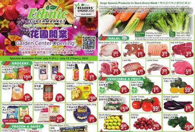 Ethnic Supermarket Flyer July 9 to 15