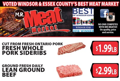 M.R. Meat Market Flyer October 19 to 26