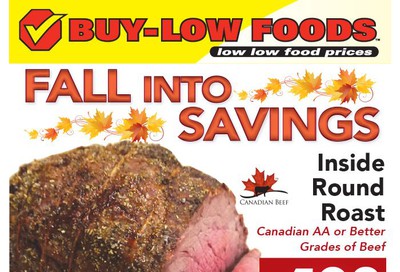 Buy-Low Foods Flyer October 20 to 26