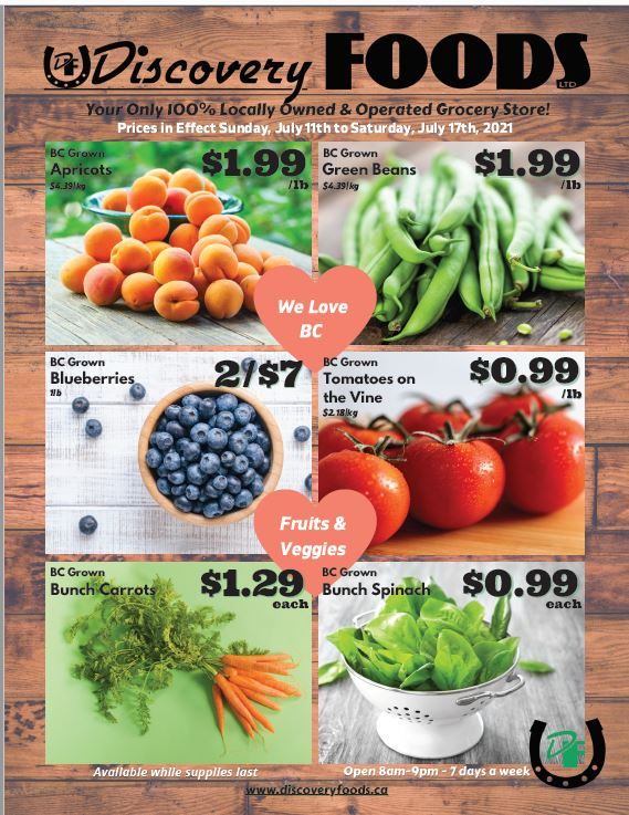 Discovery Foods Flyer July 11 to 17