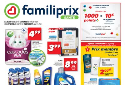 Familiprix Sante Flyer July 15 to 21