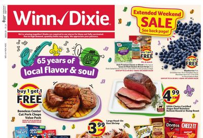 Winn Dixie (AL, FL, GA, LA) Weekly Ad Flyer July 14 to July 20