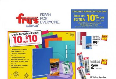 Fry’s (AZ) Weekly Ad Flyer July 14 to July 20