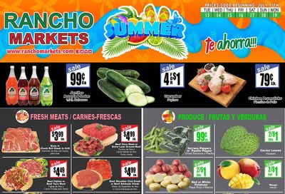 Rancho Markets (UT) Weekly Ad Flyer July 13 to July 19
