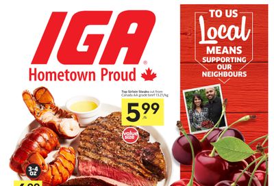 IGA (West) Flyer July 15 to 21