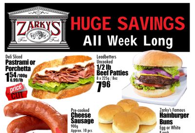 Zarky's Flyer July 14 to 20