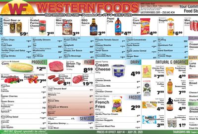 Western Foods Flyer July 14 to 20