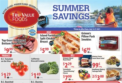Tru Value Foods Flyer July 14 to 21