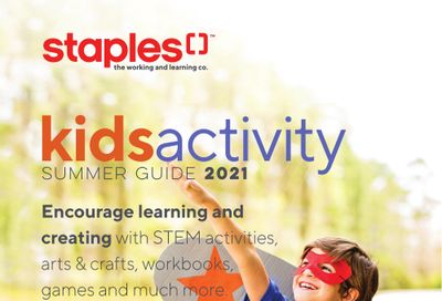 Staples Kids Activity Summer Guide July 14 to 20