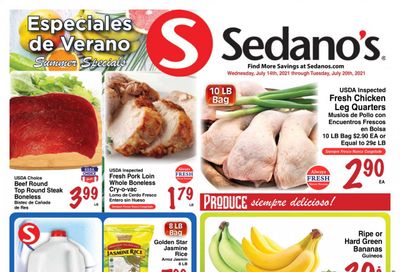 Sedano's (FL) Weekly Ad Flyer July 14 to July 20