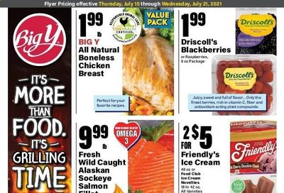 Big Y (CT) Weekly Ad Flyer July 15 to July 21