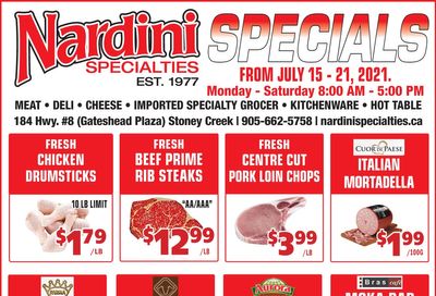 Nardini Specialties Flyer July 15 to 21