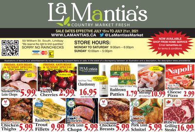 LaMantia's Flyer July 15 to 21