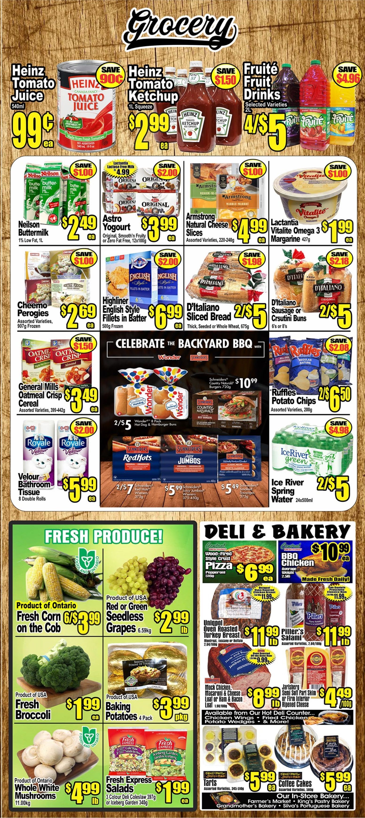 Central Fresh Market Flyer July 15 to 22