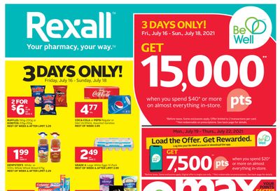 Rexall (ON) Flyer July 16 to 22