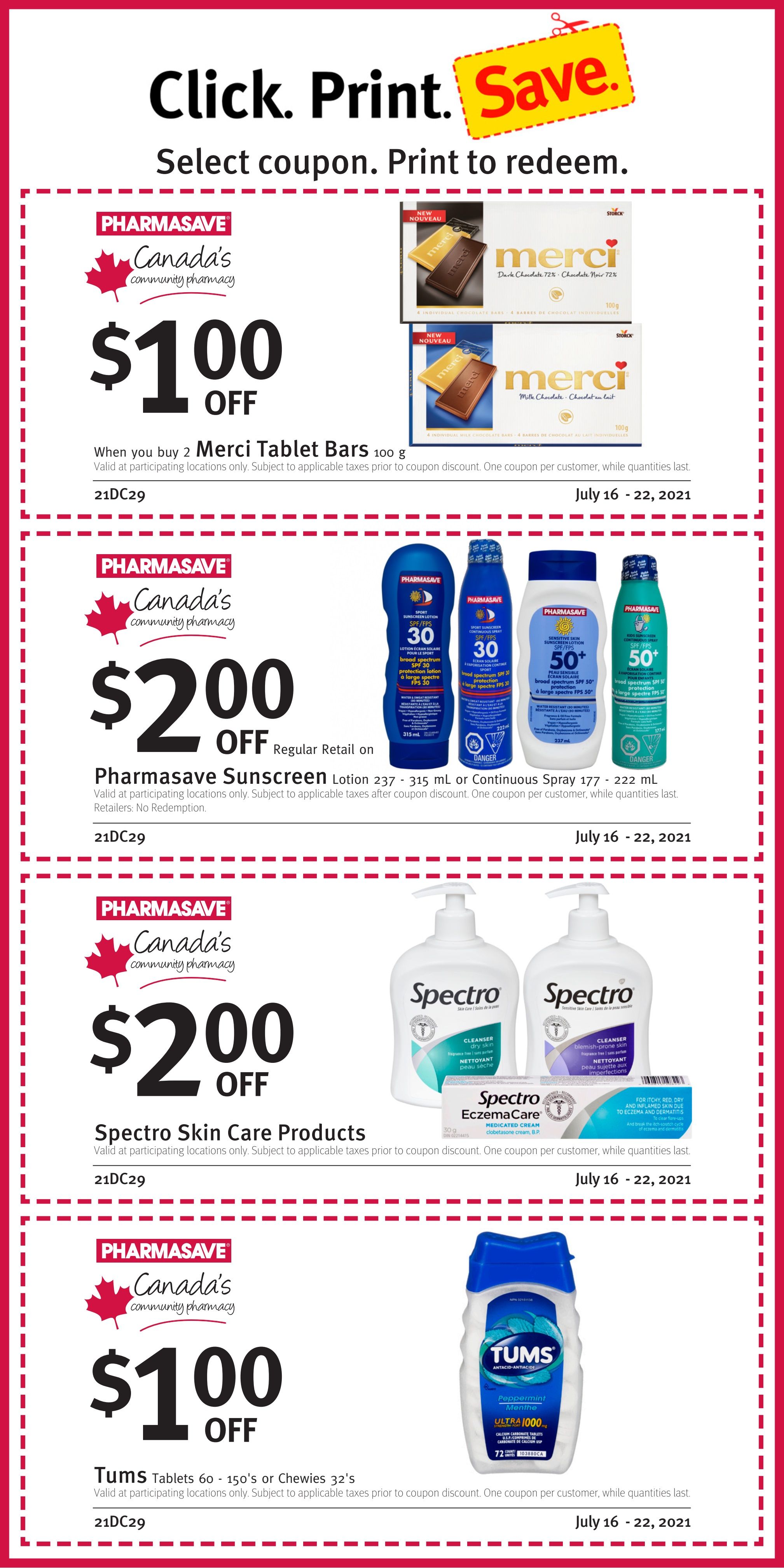 Pharmasave (Atlantic) Flyer July 16 to 22