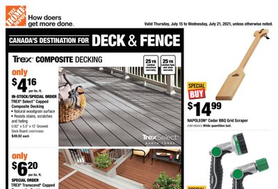 Home Depot (ON) Flyer July 15 to 21