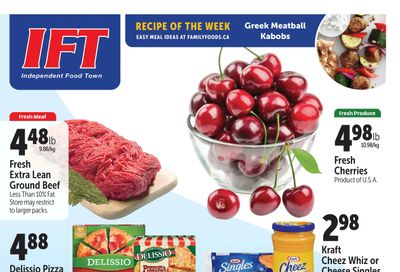 IFT Independent Food Town Flyer July 16 to 22