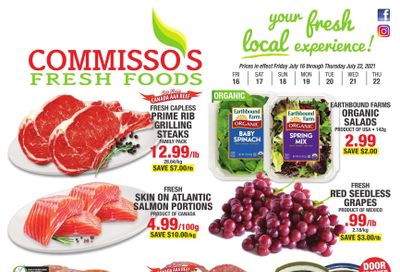 Commisso's Fresh Foods Flyer July 16 to 22