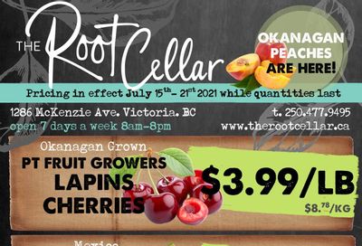 The Root Cellar Flyer July 15 to 21