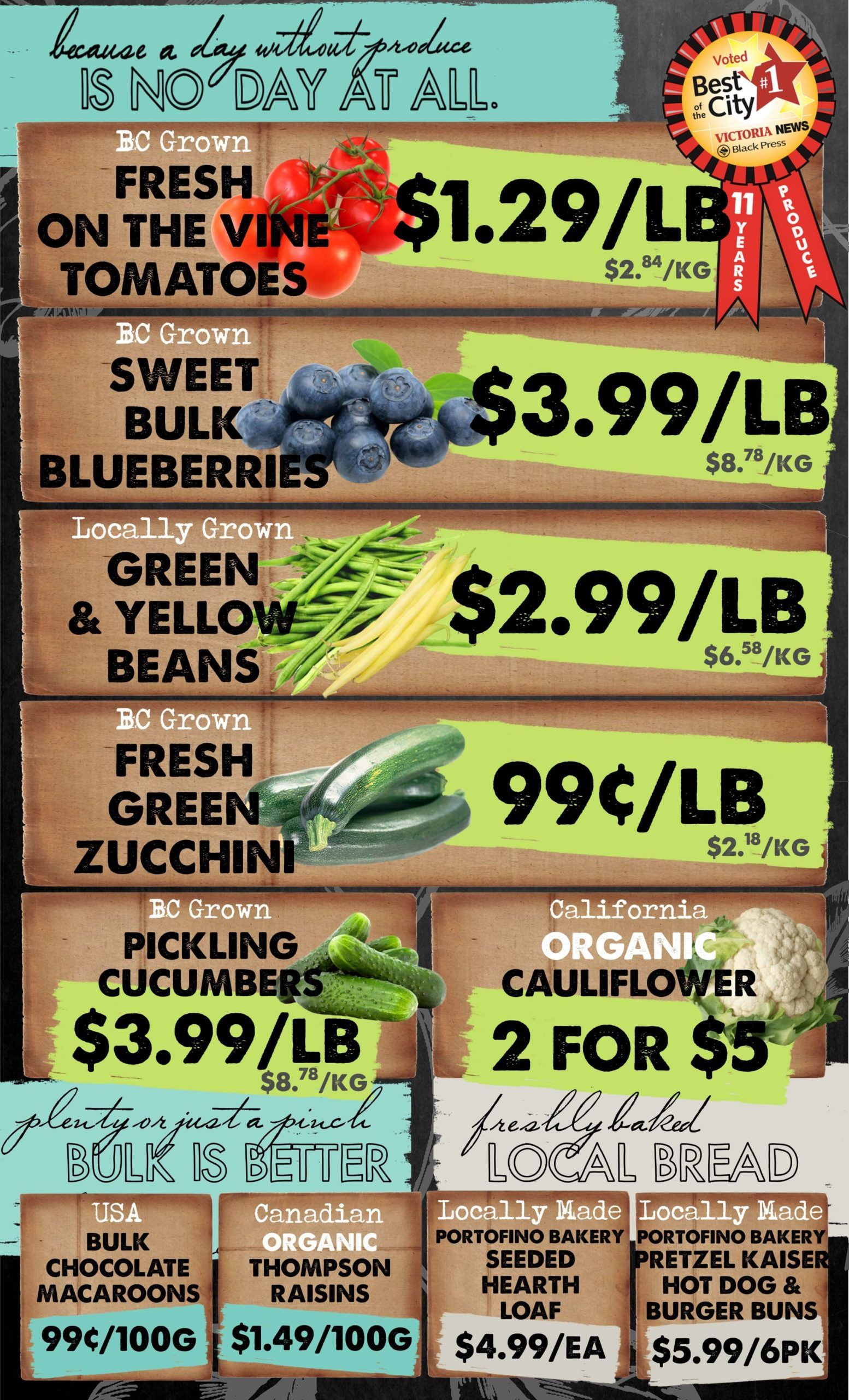The Root Cellar Flyer July 15 to 21