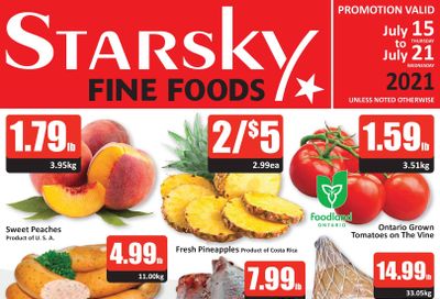 Starsky Foods Flyer July 15 to 21