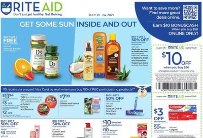 RITE AID Weekly Ad Flyer July 18 to July 24