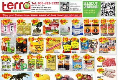 Terra Foodmart Flyer July 16 to 22