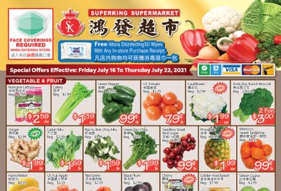 Superking Supermarket (North York) Flyer July 16 to 22