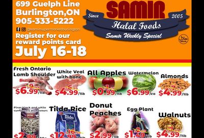 Samir Supermarket Flyer July 16 to 18