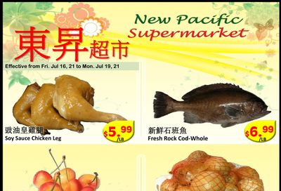 New Pacific Supermarket Flyer July 16 to 19