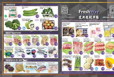 FreshWay Foodmart Flyer July 16 to 22