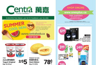 Centra Foods (Aurora) Flyer July 16 to 22