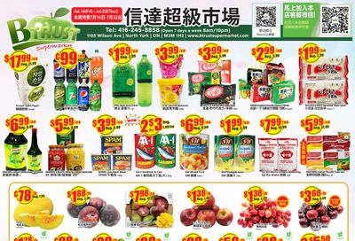 Btrust Supermarket (North York) Flyer July 16 to 22