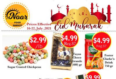 Noor Food Market Flyer July 16 to 22