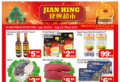 Jian Hing Supermarket (North York) Flyer July 16 to 22