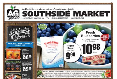 AG Foods Flyer July 16 to 22