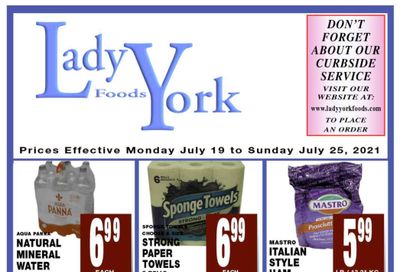 Lady York Foods Flyer July 19 to 25